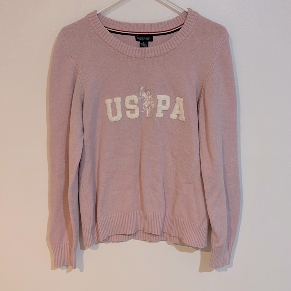 USPA pink sweatshirt